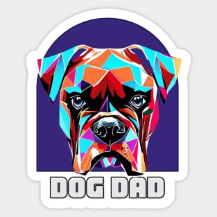 Dog Dad Sticker